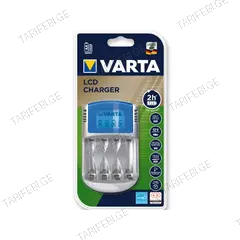 დამტენი მოწყობილობა VARTA LCD ეკრანით AA/AAA