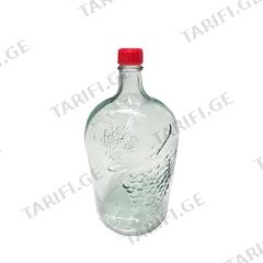 შუშის ბოთლი 5 ლ