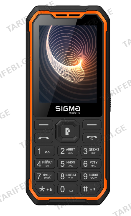SIGMA mobile X-STYLE 310 FORCE Black-orange