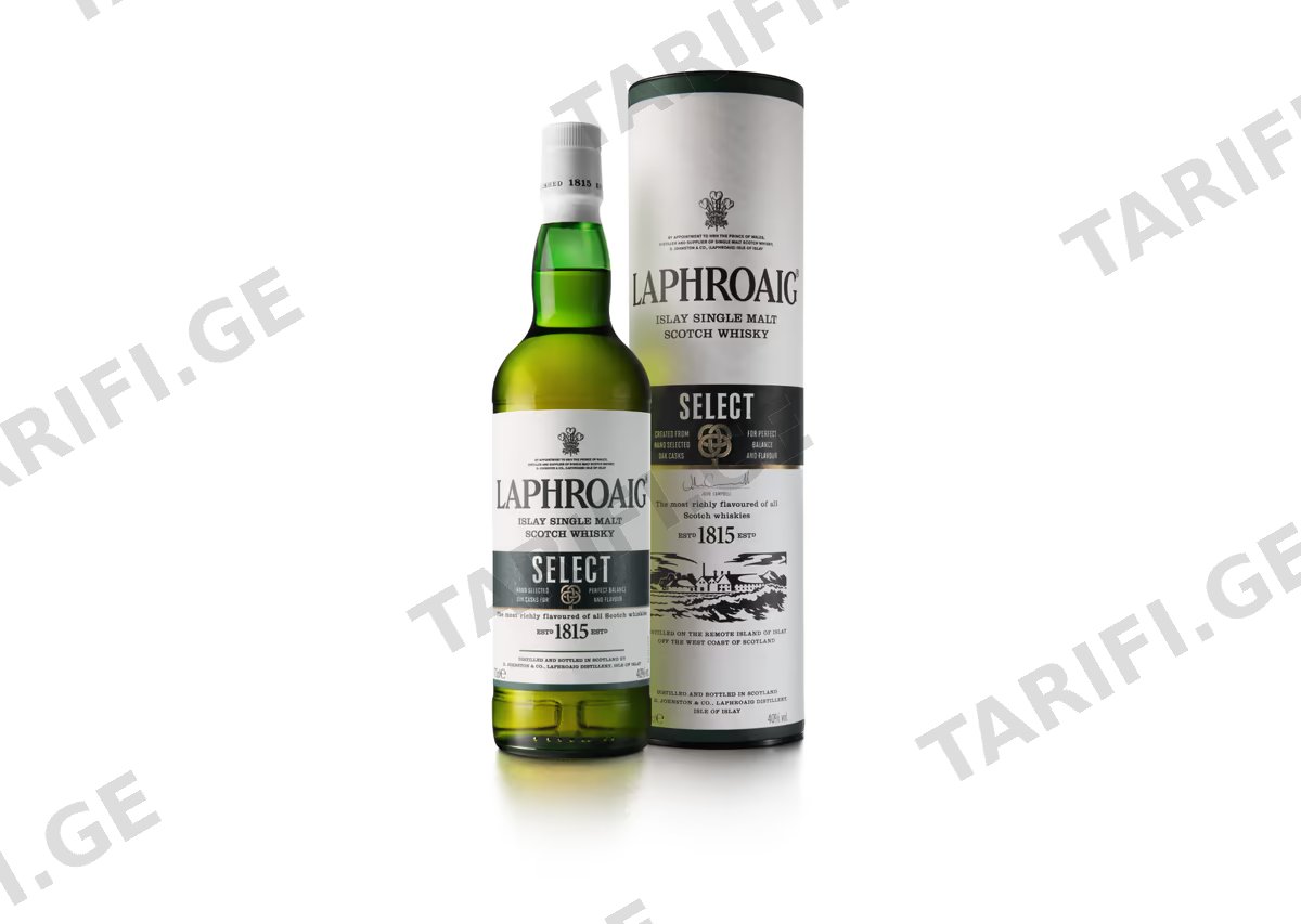 ერთალაოიანი შოტლანდიური ვისკი Laphroaig Select - 0.7L