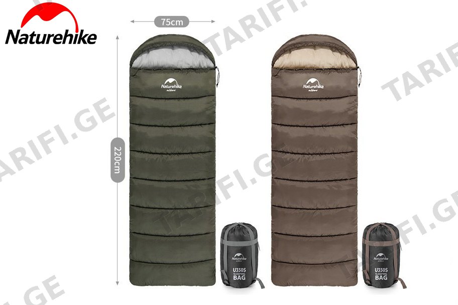 საძილე ტომარა 11℃ / 7℃ / -6℃ Naturehike U150