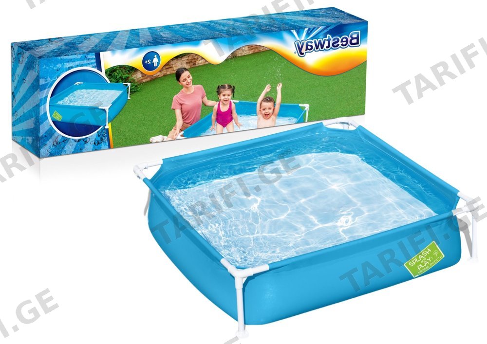 საბავშვო კარკასული აუზი Bestway 56217 | 122x122x30
