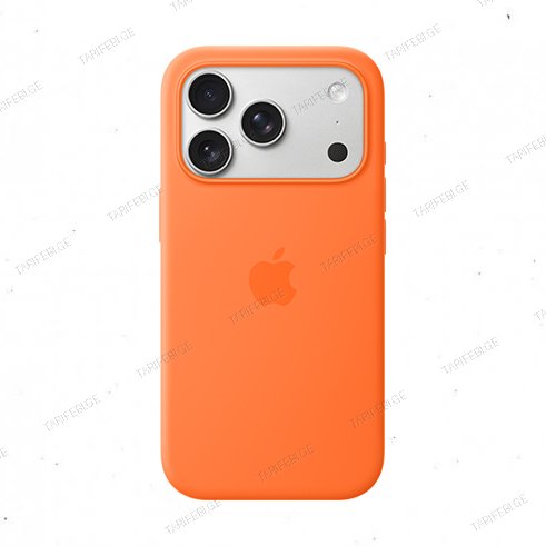 MGFE4ZM/A iPhone 17 Pro Silicone Case with MagSafe – Orange