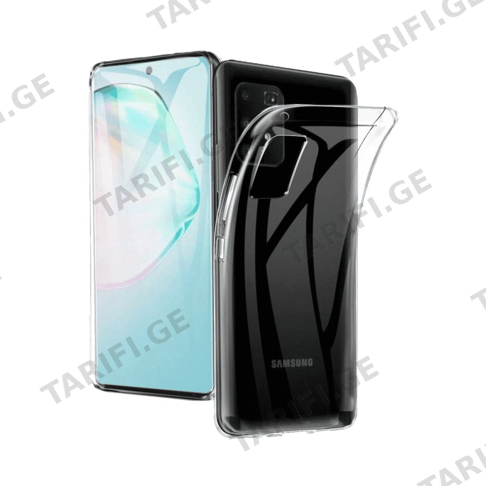 Samsung Galaxy A71 Lux Clear Case გამჭვირვალე სილიკონის ქეისი
