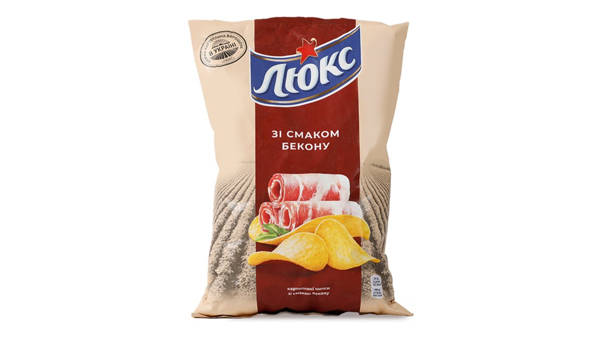 ჩიფსი /ლუქსი ბეკონით/ 125გრ