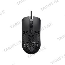 Asus Tuf Gaming M4 Air Shell IPX6 USB Black Gaming მაუსი
