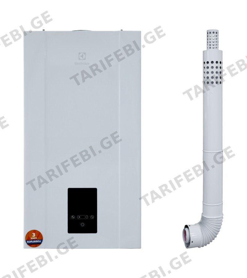 აირის ბოილერი + გამწოვი მილი GCB 20 BASIC 20 KW მწარ. ELECTROLUX