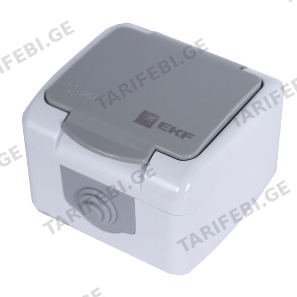 როზეტი ხუფით EKF IP54