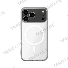 სილიკონის ქეისი Transparent Case with Magsafe iPhone 17 Pro