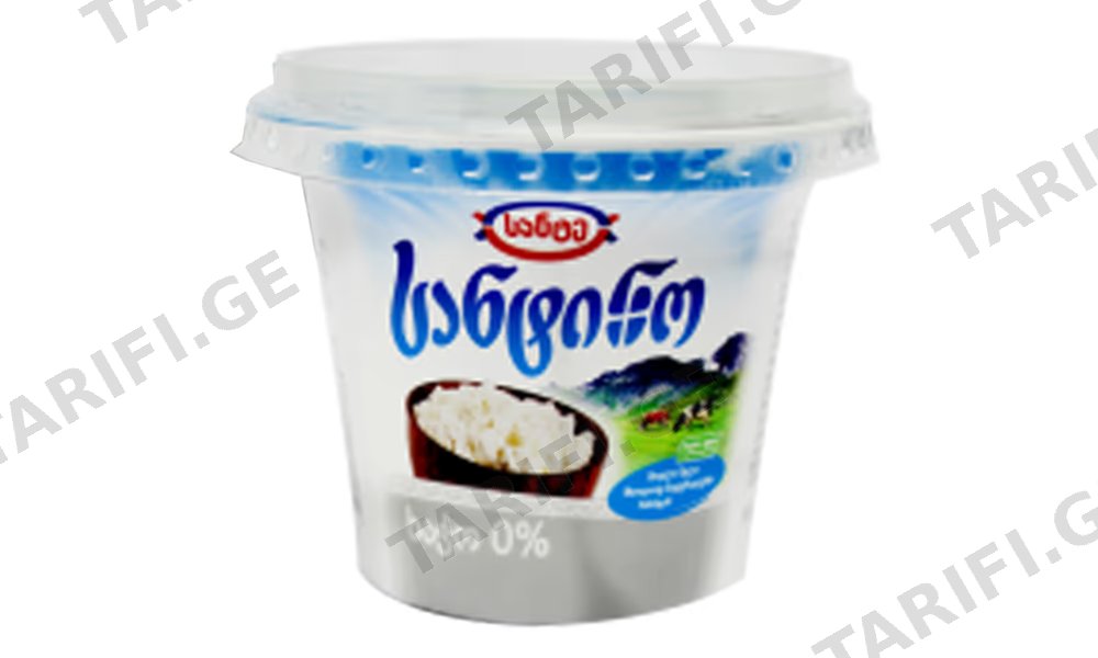 ხაჭო სანტინო 0% 180 გრ