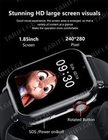 MOTTO LT38 4G GPS საბავშვო სმარტ საათი Black