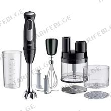 BRAUN MQ55755MBK 1000W ხელის ბლენდერი