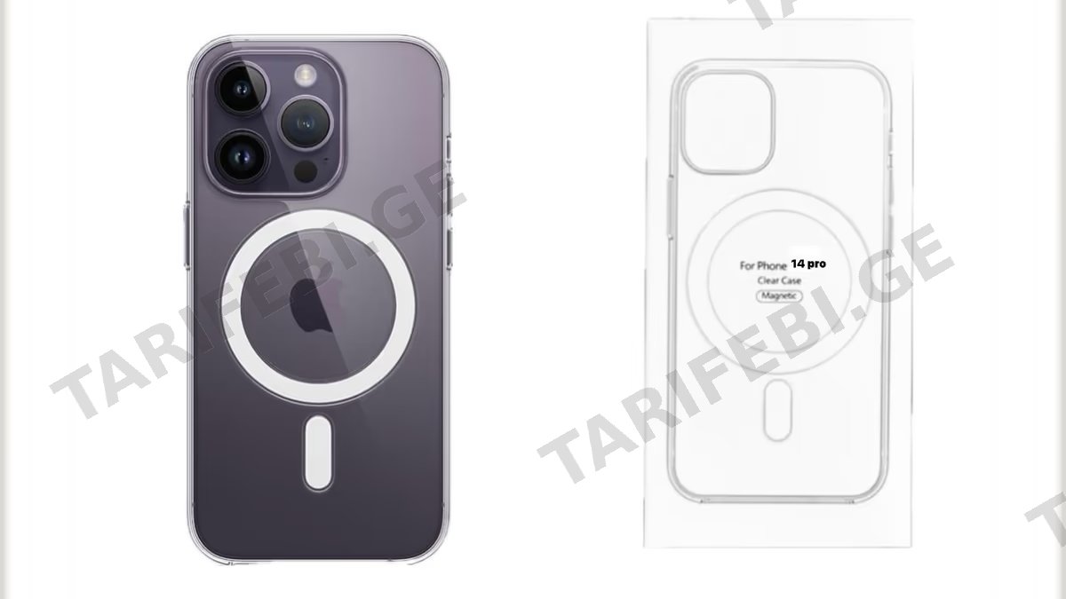 iPhone 14 pro Magsafe case გამჭვირვალე ქეისი