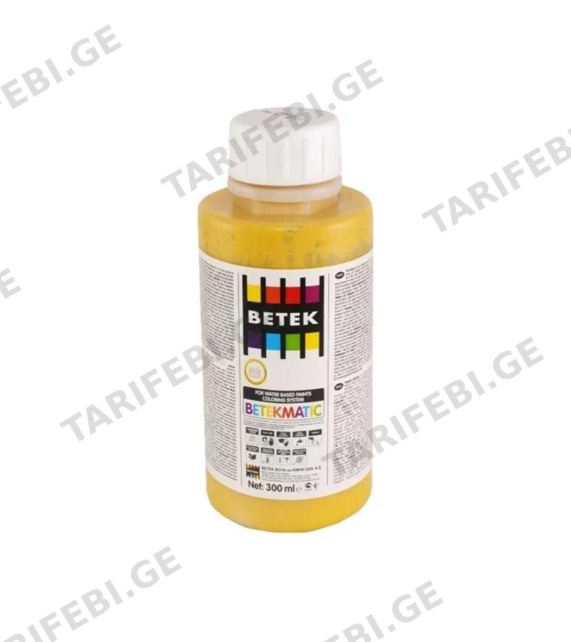 საღებავის ფერი Betek Matic ფერი. Iris 0.300ლტ