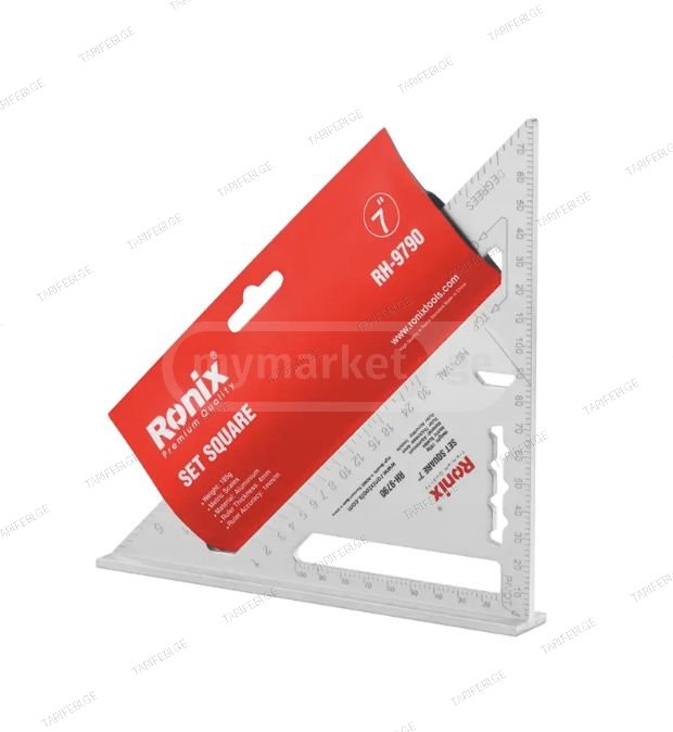 სამკუთხა სახაზავი Ronix RH-9790 7 ინჩი