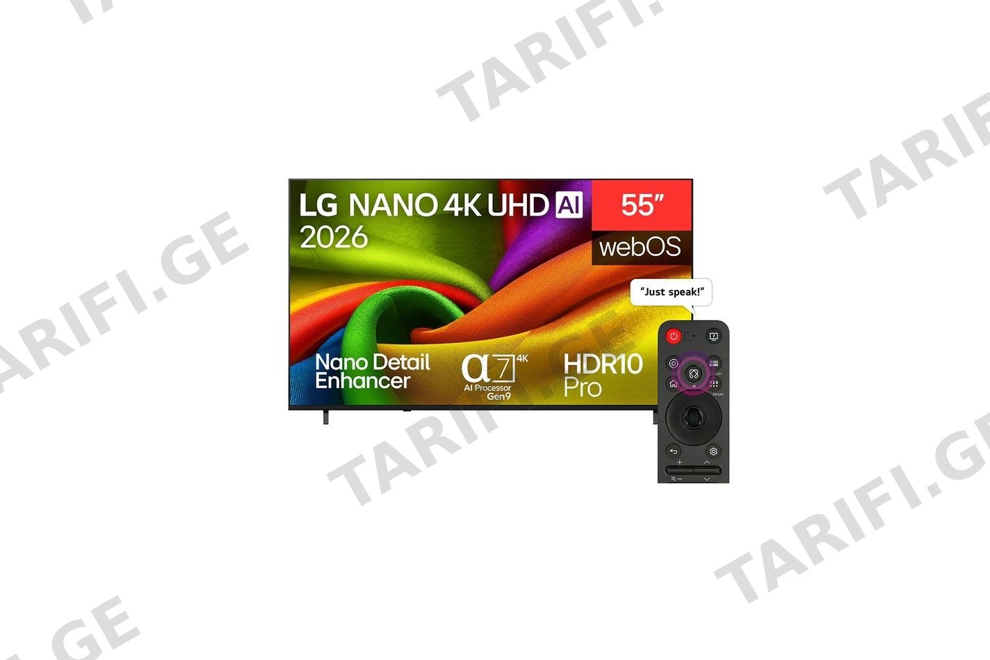 ტელევიზორი LG 55NU850B6LA.AMCN 4K UHD