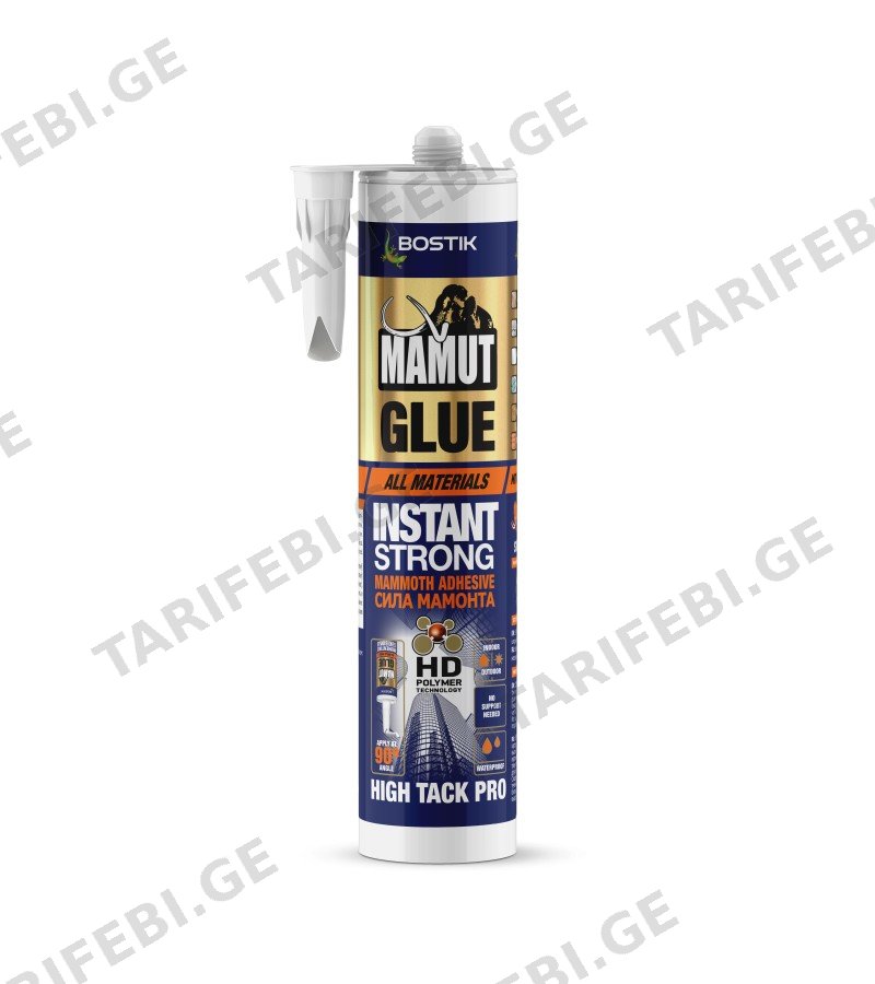 უნივერსალური წებო MAMUT 290 მლ BOSTIK