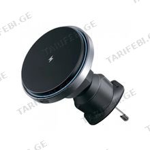 Proove Car Mount With Wireless Charger Magic Circle Pro 15W მანქანის უსადენო დამტენი