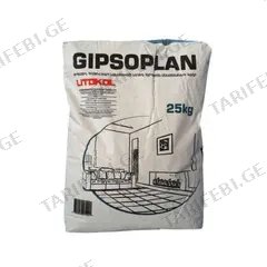 ბათქაში თაბაშირის სტარტი Litokol Gipsoplan 25 კგ