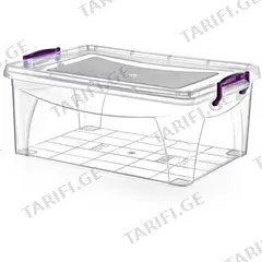 კონტეინერი პლასტმასის Irak Plastik HOME DESIGN SA-315 10 ლ