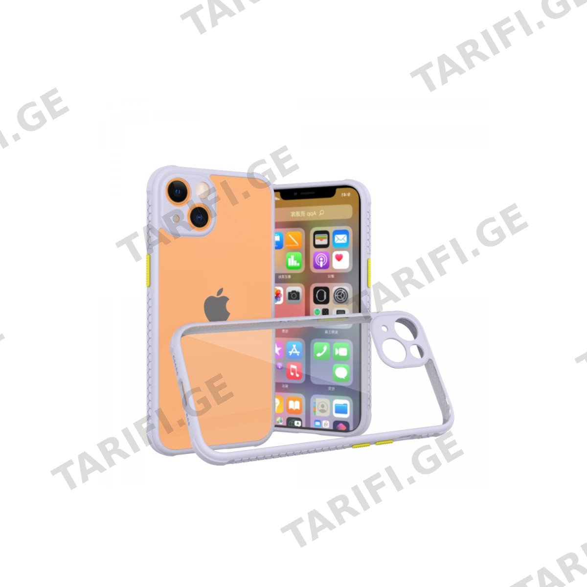 გამჭვირვალე ქეისი iPhone 13 Mini Transparent Silicone Case