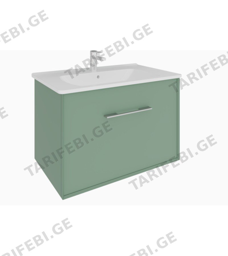 სააბაზანო ავეჯი , კარადა ქვედა 80 სმ TALYA ფერი. SAGE GREEN SERAMIKSAN