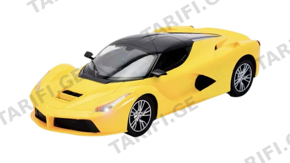 1:12 luxurious Car Yellow (20666)