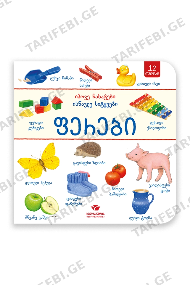 ფერები – იპოვე ნახატები, ისწავლე სიტყვები