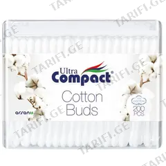 ყურის ჩხირი Compact 200 ც