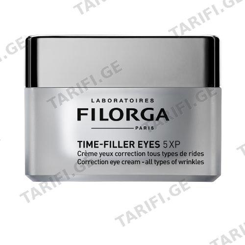 ფილორგა - TIME FILLER 5XP თვალის კრემი ნაოჭსაწინააღმდეგო/მაგლუვებელი 15მლ 2612