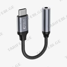 ადაპტერი Tech-Protect Ultraboost Adapter Type-C to Aux Mini Jack 3.5MM