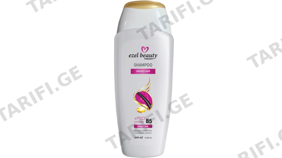 EZEL BEAUTY შამპუნი პრესტიჟი ჯინჯერი 400 მლ*24