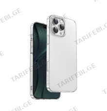 {GNDPC16CL} Green Lion Delgado PC Case for iPhone 16 6.1 - Clear მობილური ტელეფონის ქეისი