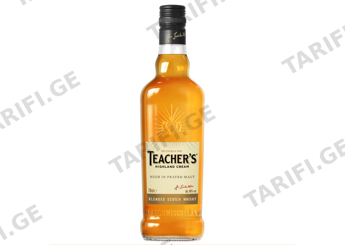 შოტლანდიური ვისკი Teacher's - 0.7L