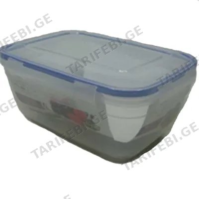 პლასტმასის კონტეინერი STARPLAST 394069 (ჰერმეტული, 2.3 L)