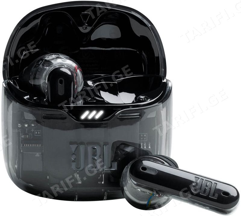 ყურსასმენი JBL TUNE FLEX GHOST JBLTFLEXGBLK