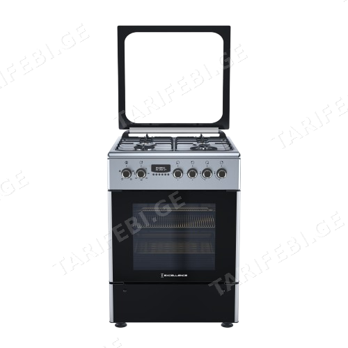 გაზქურა EXCELLENCE 6400 INOX DIGITAL LUX (FFD)