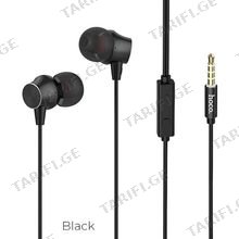 HOCO M51 Proper sound universal earphones with mic Black