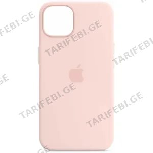 Apple iPhone 13 Pro Silicone with MagSafe – Chalk Pink