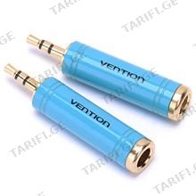 VENTION VAB-S04-L 6.5mm Female to 3.5mm Male Adapter Blue
