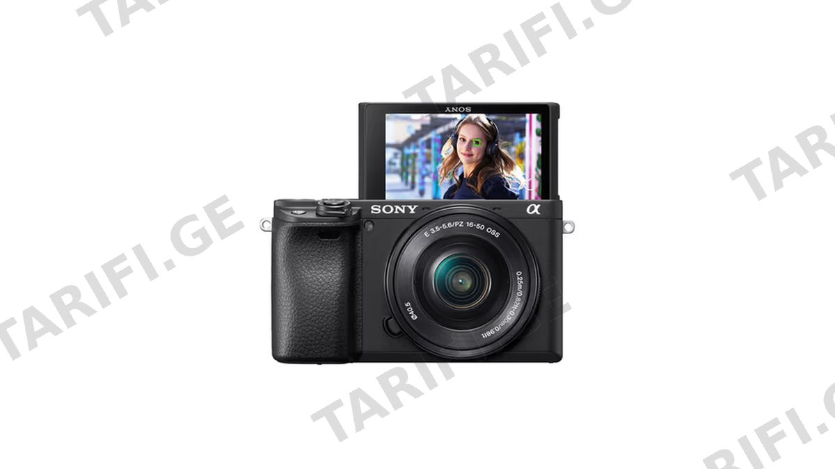 Sony Alpha a6400 Mirrorless Digital Camera with 16-50mm Lens