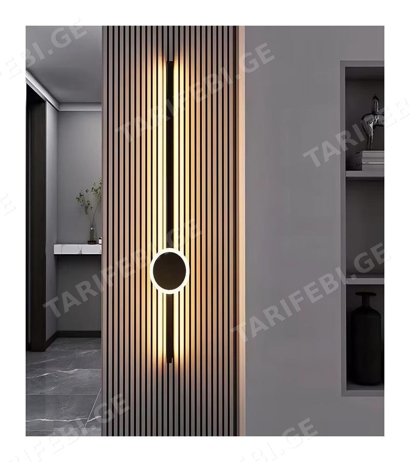 ბრა GZMO-6053 L1200*125*100 ფერი: BLACK 4000K