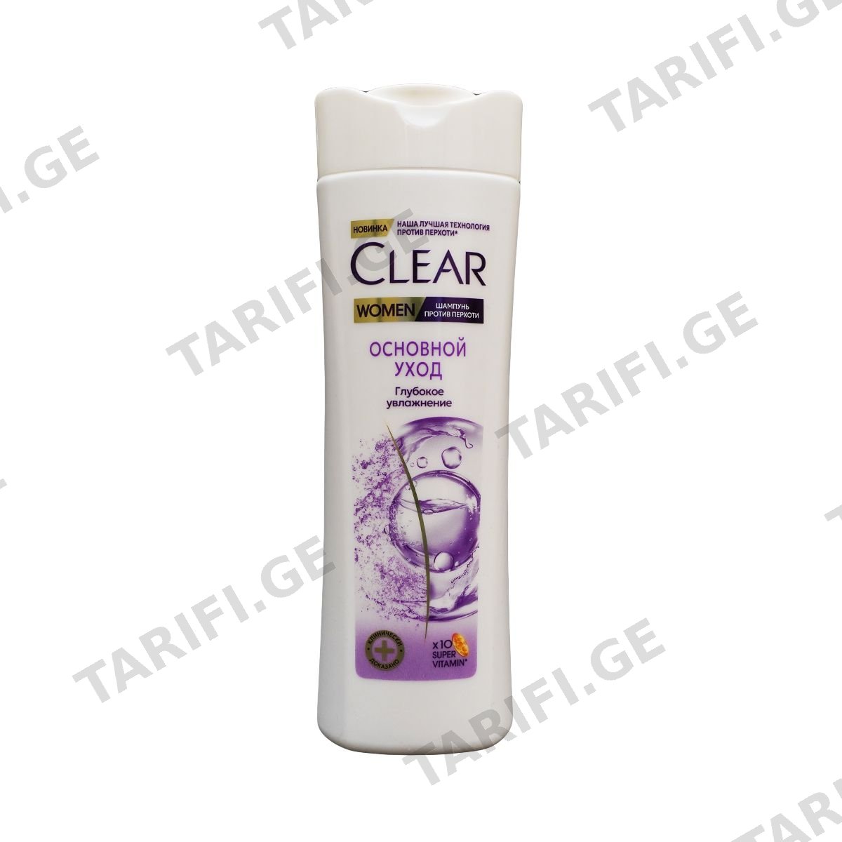 შამპუნი მოვლა 380 მლ 5135 ქლეარი - Clear