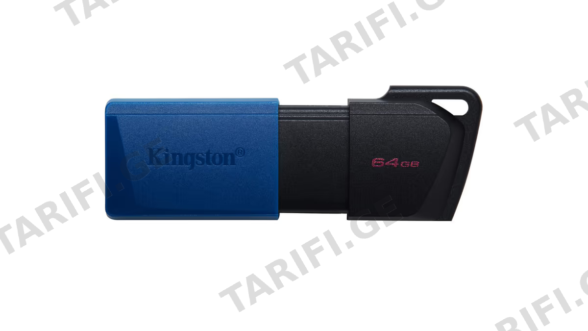 USB მეხსიერების ბარათი Kingston DTXM/64GB SB 3.2 Type-A Gen1 DT Exodia M Black Blue