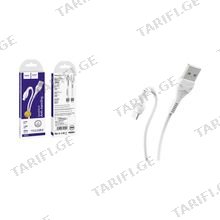 HOCO X37 Micro USB კაბელი თეთრი