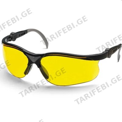 დამცავი სათვალე HUSQVARNA PROTECTIVE GLASSES YELLOW X