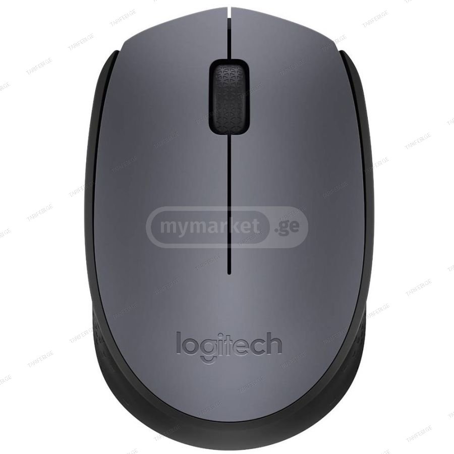 მაუსი Logitech Wireless Mouse M170 EMEA- GREY