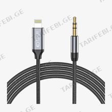 კაბელი Tech-Protect Ultraboost Adapter Lightning to Aux Mini Jack 3.5MM