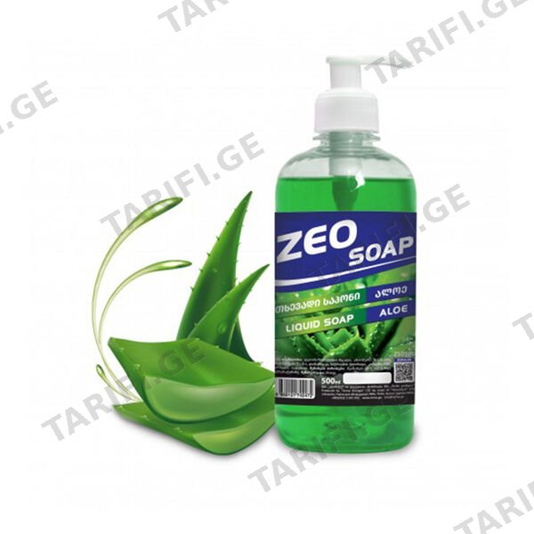 თხევადი საპონი ალოე 500ml ZEO SOAP
