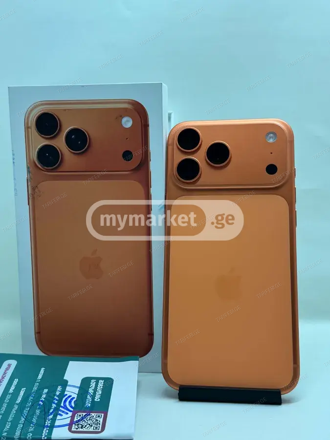 Apple iPhone 17 Pro Max 256GB-გარანტიით,განვადებით